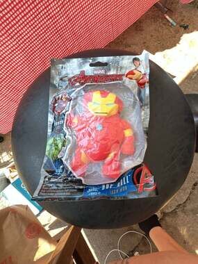 Ja-Ru Marvel Iron Man Bop Ball - Indoor Playground Fun Toy - Business Supplies,